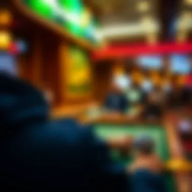 Illustration of betting strategies