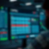 An interactive user interface showcasing betting information