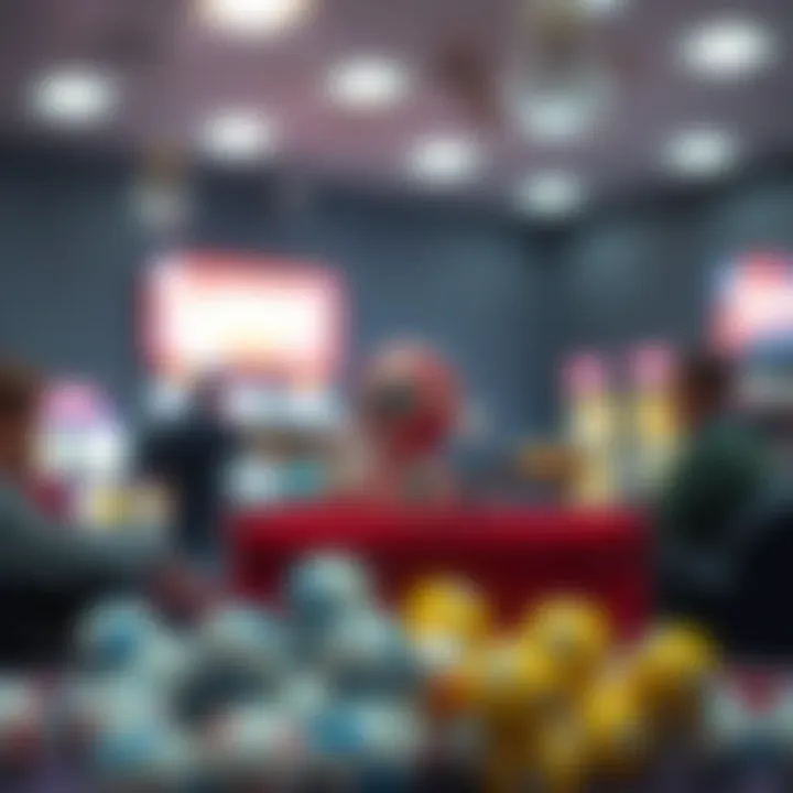 Visual depiction of lottery systems and their mechanisms