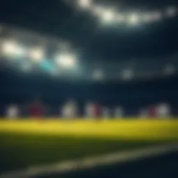 Champions League match action