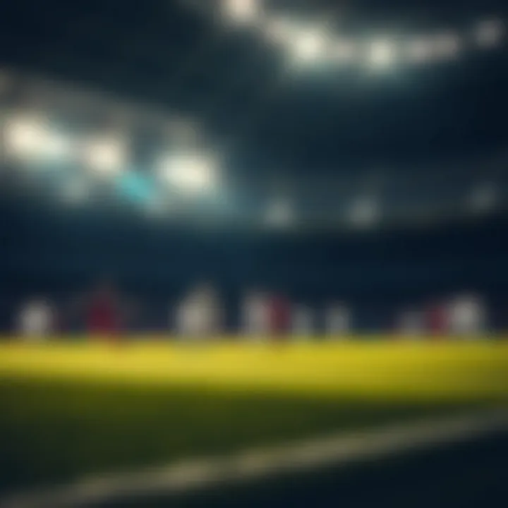 Champions League match action