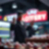 Visual representation of lottery dynamics