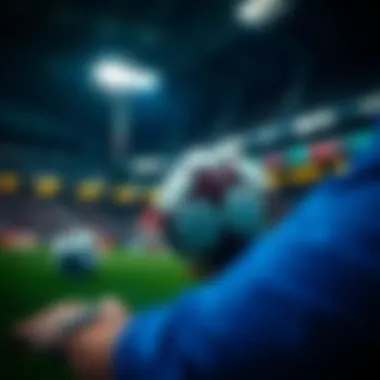 Strategic Insights into Football Betting A visual representation of sports betting strategies related to football