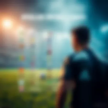 Overview of Major Football Leagues and Tournaments An illustration showcasing various football leagues and tournaments