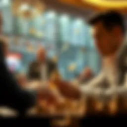 Conceptual representation of golden opportunities in betting