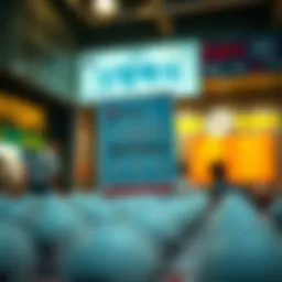 Visual representation of Korean lottery tickets and draw