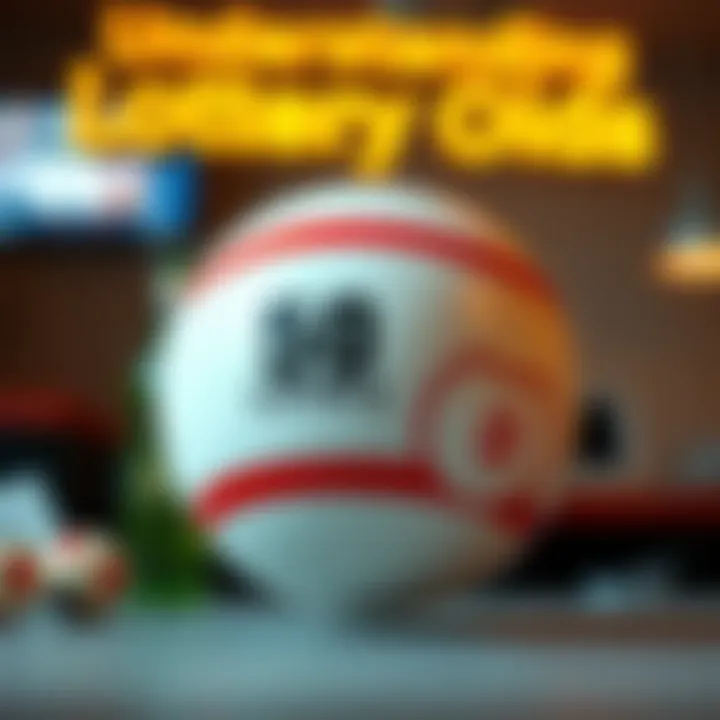 Graphical representation of lottery odds and probabilities