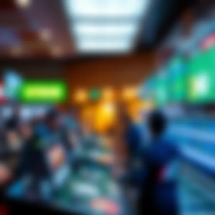 Visual elements of lottery integration