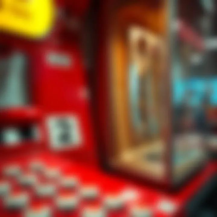 A Glimpse into the Mechanics of Lottery Machines Insightful depiction of a lottery machine in action