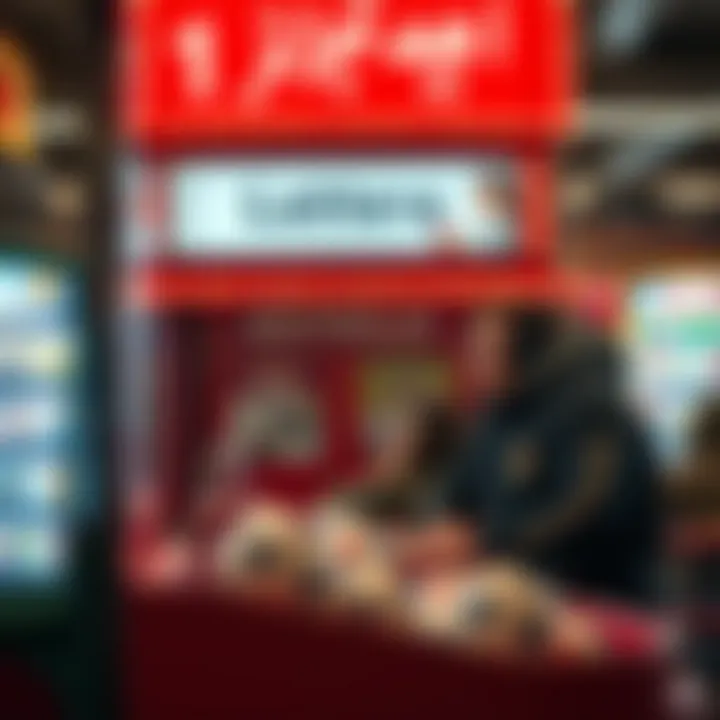 Visual illustration of lottery mechanics