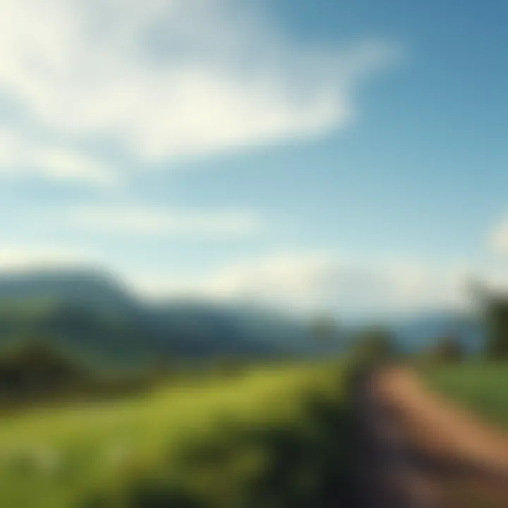 The Transformation of Life After Winning the Lottery A serene landscape representing a transformed life post-lottery win