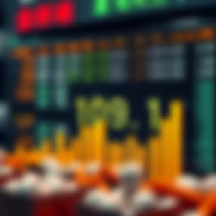 Graphical representation of lottery data