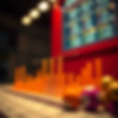 Graph depicting statistical analysis of lottery results