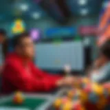 A visual representation of lottery strategies