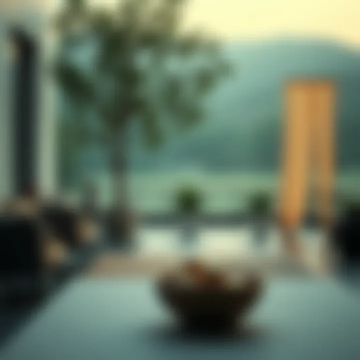 Transformed Existence: Life After Winning A serene setting depicting a life transformed by winning