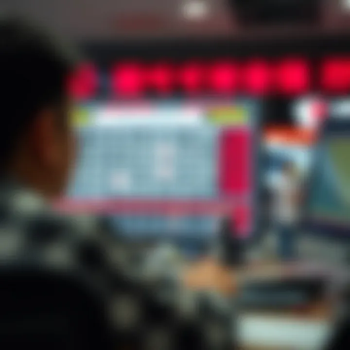 Illustration of winning numbers analysis