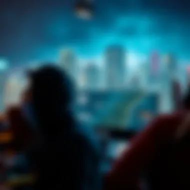 Modern Trends in Gaming Landscape A diagram illustrating modern trends in the gaming landscape