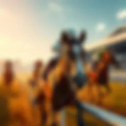 Exciting online horse racing event