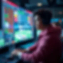 Conceptual representation of online betting and gaming