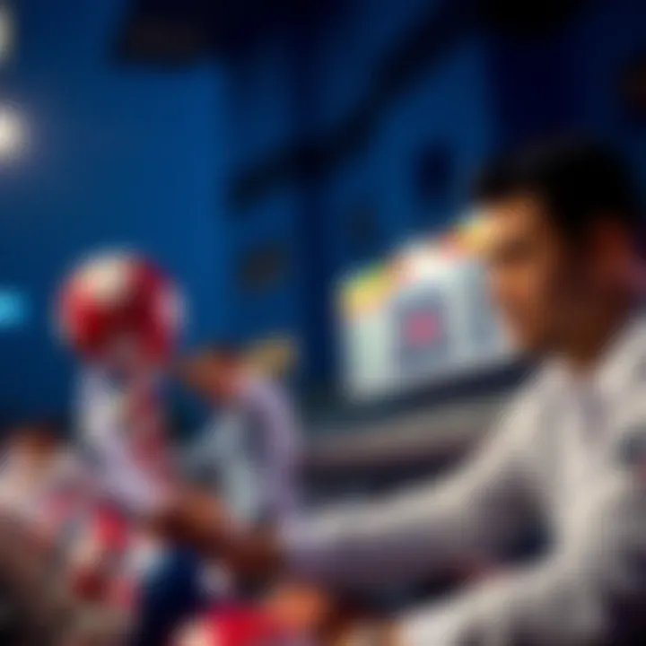 Illustration depicting safe betting practices