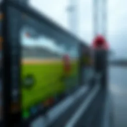 Overview of screen horse racing site interface