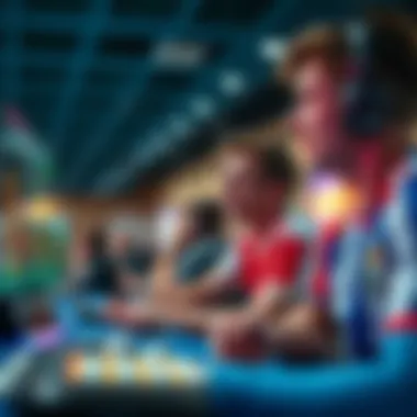 Connection Between Sports Betting and Free TV An engaging sports betting scene highlighting its connection with free TV services