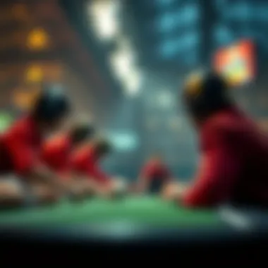 Illustration of sports betting dynamics