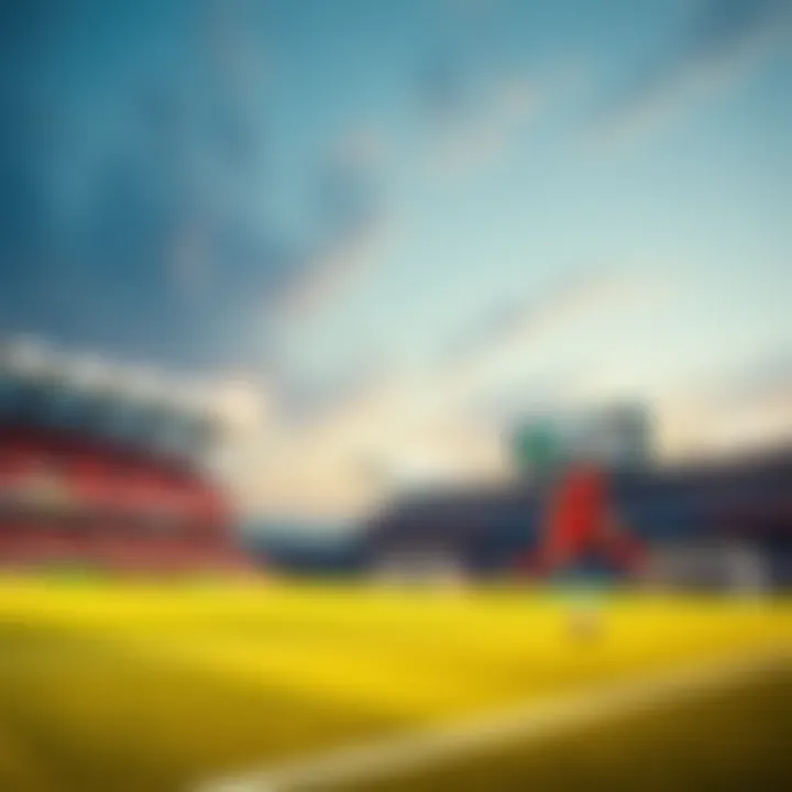 Future Trends in Sports Live Broadcasting Future trends in sports live broadcasting depicted artistically