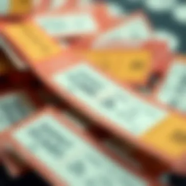 Diverse Event Tickets A collection of diverse event tickets
