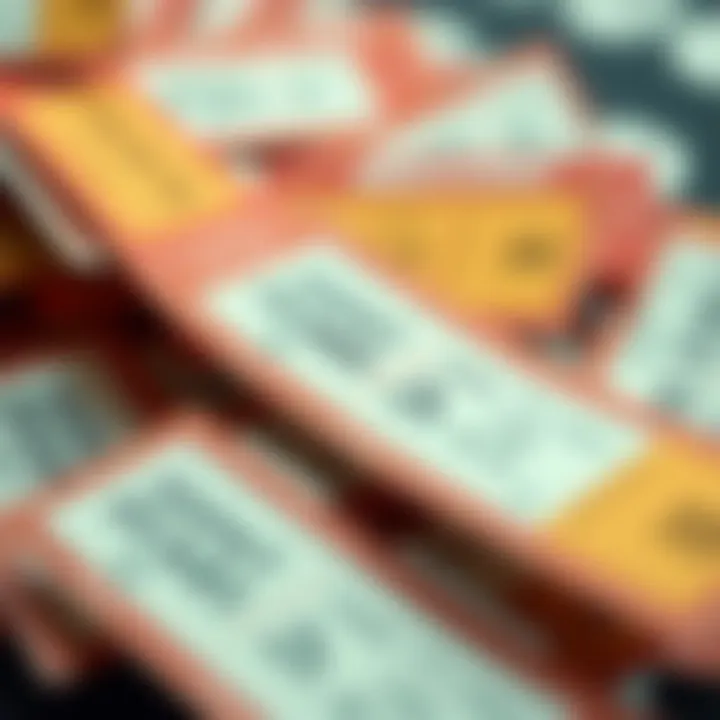 Diverse Event Tickets A collection of diverse event tickets
