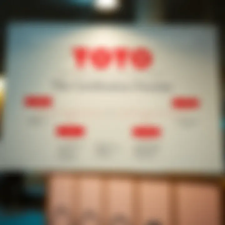 Diagram showing the certification process for toto companies