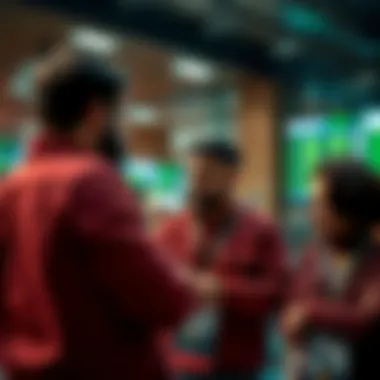 Community Involvement in Betting Discussions A community of bettors engaging in discussions