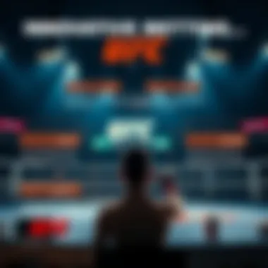 Innovative Betting Strategies for UFC Infographic representing betting strategies