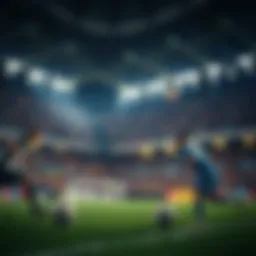 Conceptual visualization of the under-over betting system