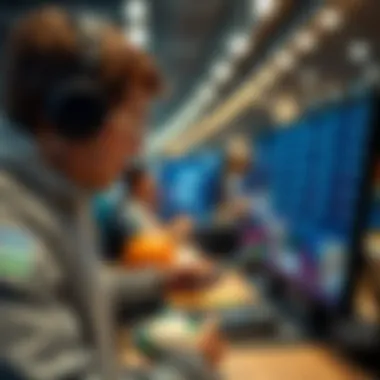 User Engaging in Sports Betting User selecting sports for betting